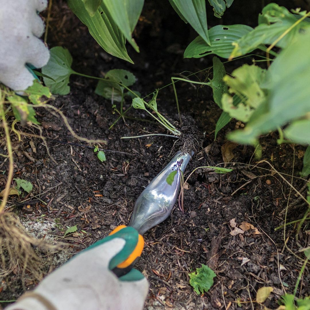 Fiskars Ergo Garden Trowel for Digging and Planting, Heavy Duty Gardening Hand Tool with Hanging Hole